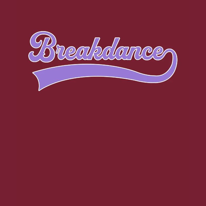 Lettrage breakdance