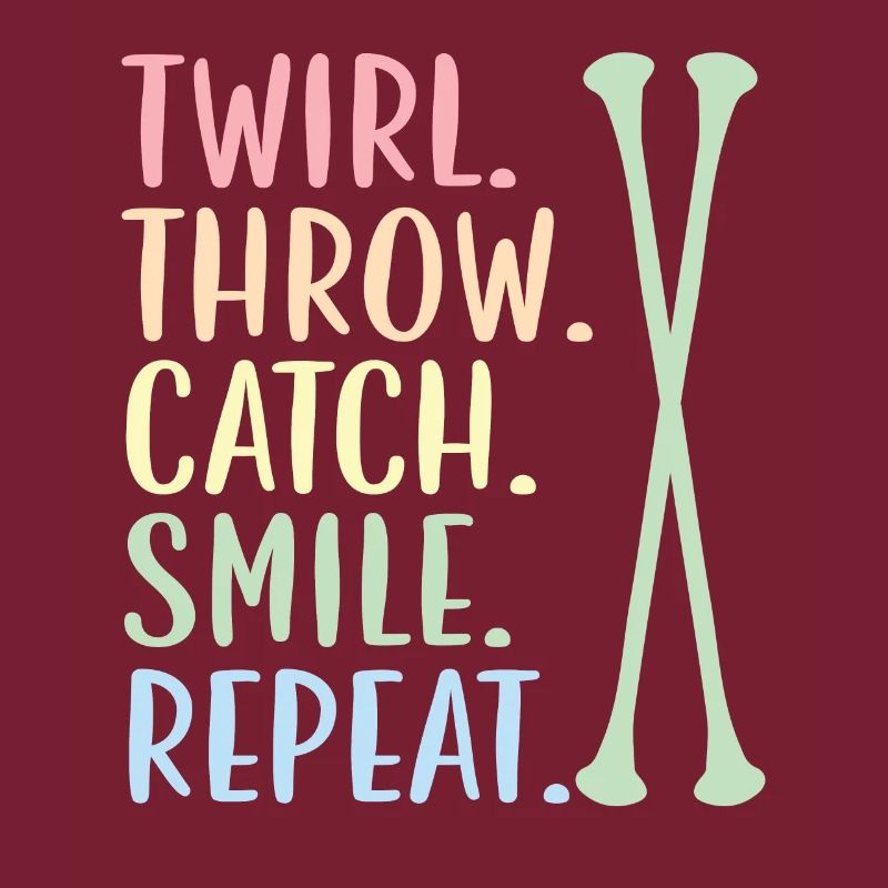 Swirl. Throw. Catch. Smile. Try again. Begged