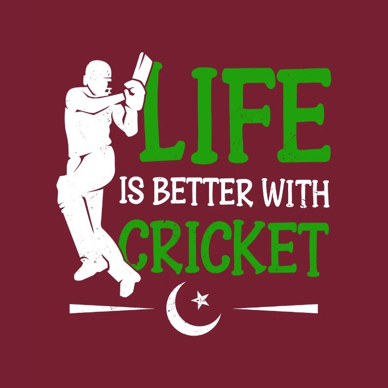 Das Leben Ist Besser Mit Cricketspieler