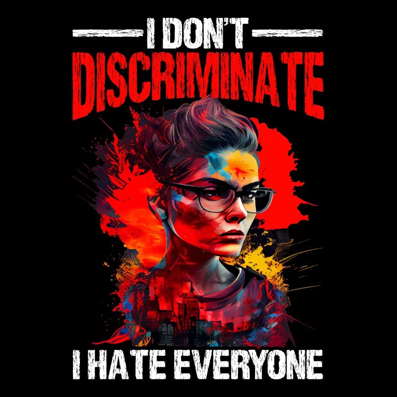 I Don't Discriminate I Hate Everyone 20