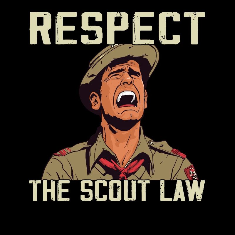 Camping Scouting - Drôle de père scout