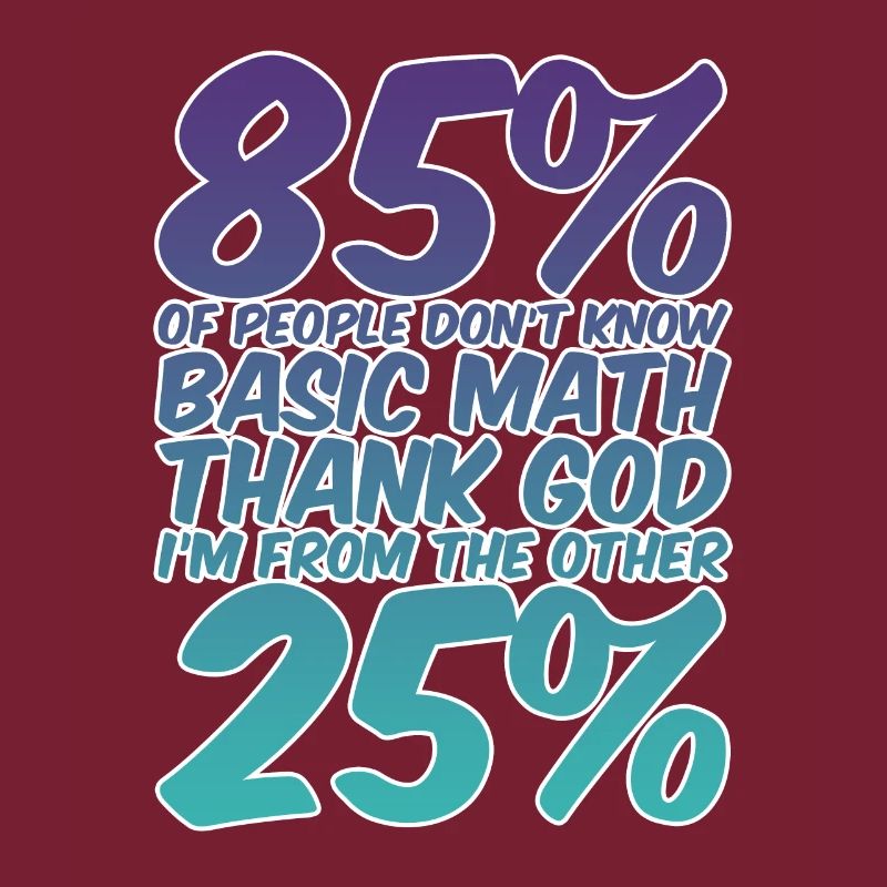 85% des gens ne connaissent pas les mathématiques de base 2