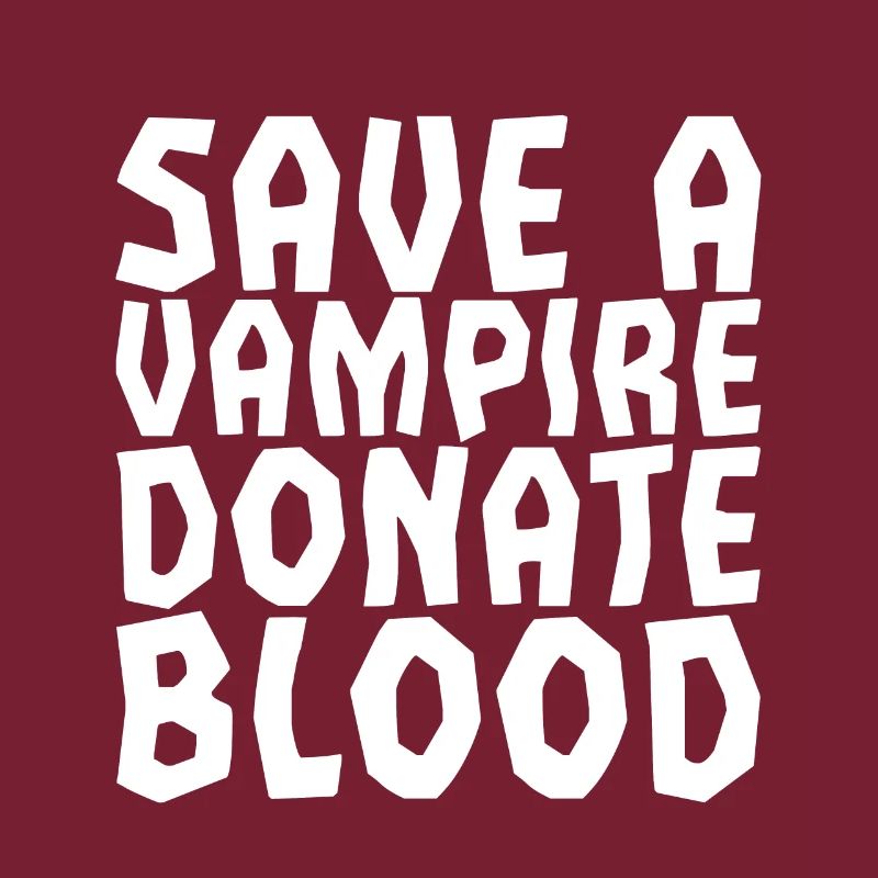 Save A Vampire, Donate Blood