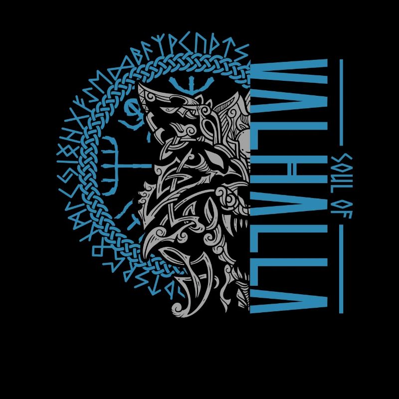 Loup à nœud viking celtique - Âme du Valhalla