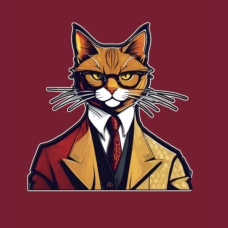 Chemise Chat Chat Cadeau Idée Mastic