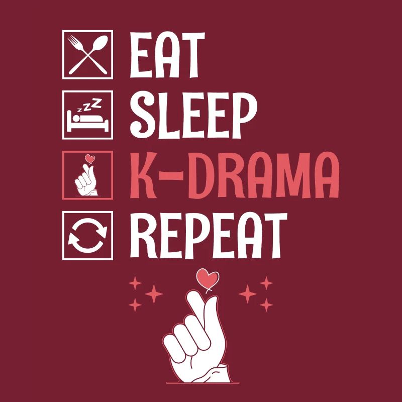 Manger Sleeping K-drama Répéter coréen