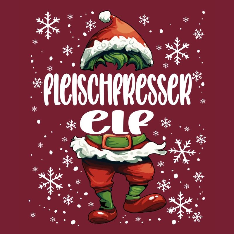 Weihnachtsoutfit Fleischfresser Elf