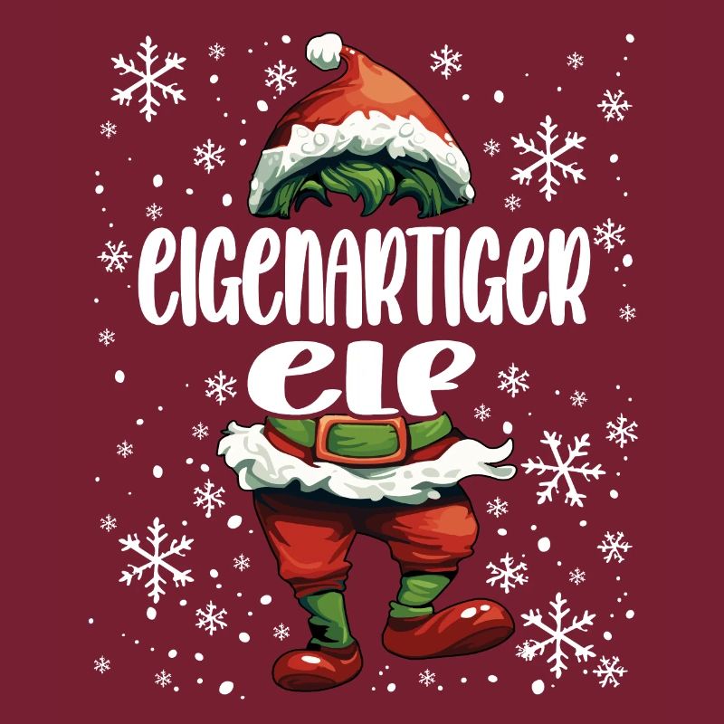 Weihnachtsoutfit Eigenartiger Elf