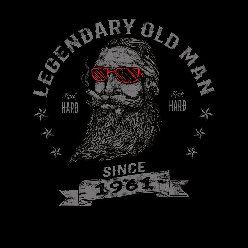1961 Geburtstag Legendary Old Man
