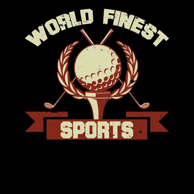 Cool Golf World Finest Tshirt Design