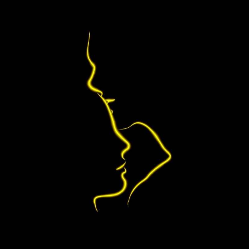 Liebespaar singleline