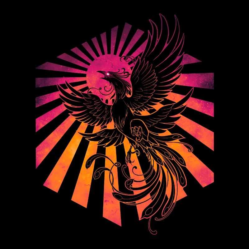 Legendärer Phönix-Feuervogel