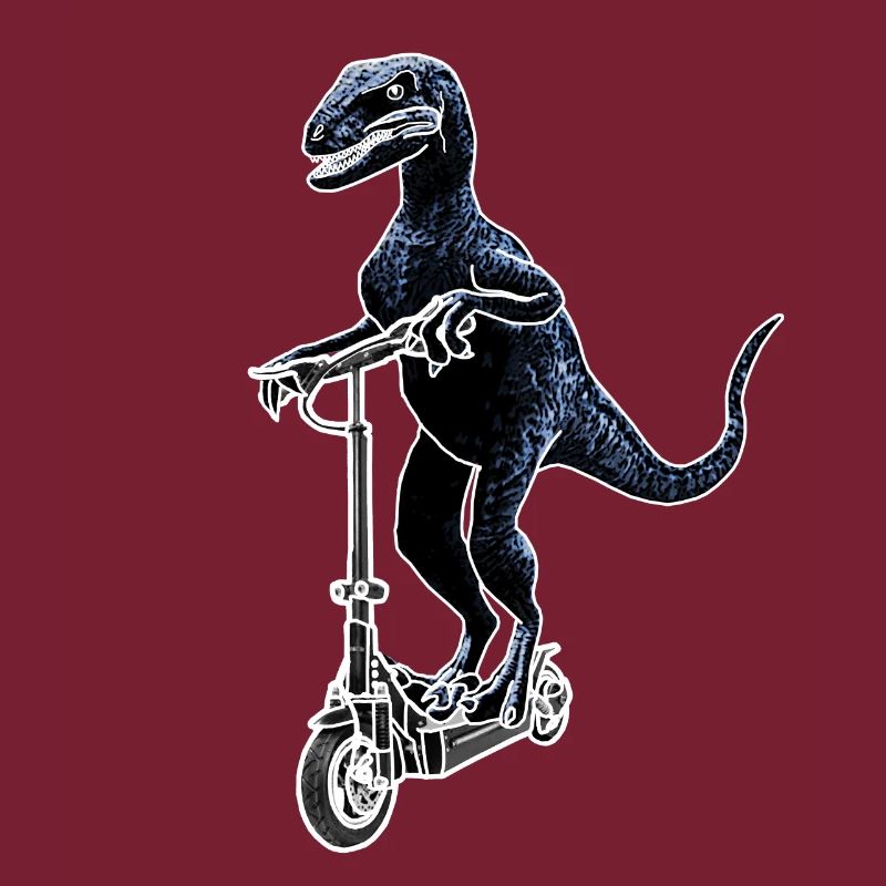 Elektroroller E-Roller Dino Raptor Geschenkidee