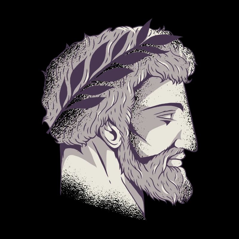 Tête de dieux grecs