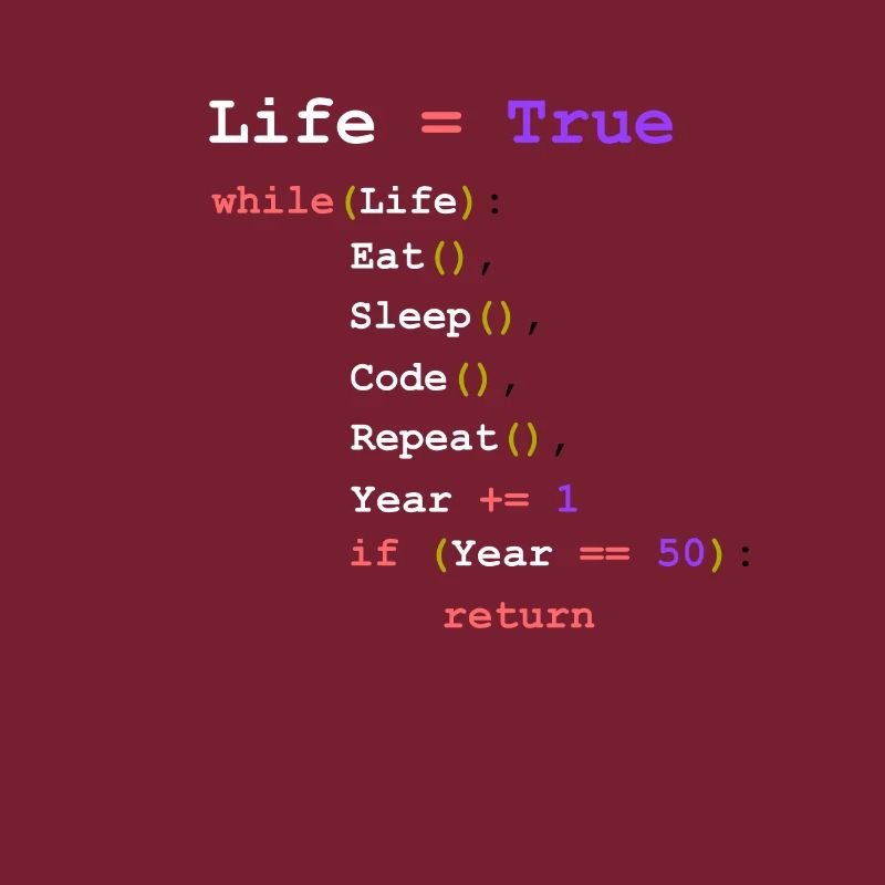 Eat Sleep Code Repeat - programmeur