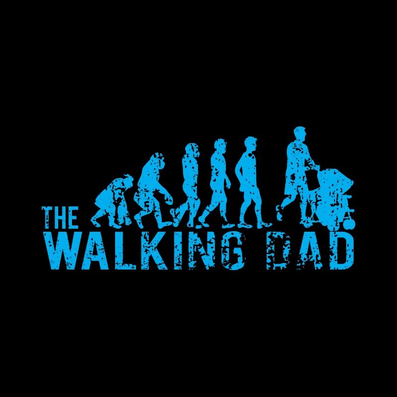 Evolution Dad stroller push Father's Day parents