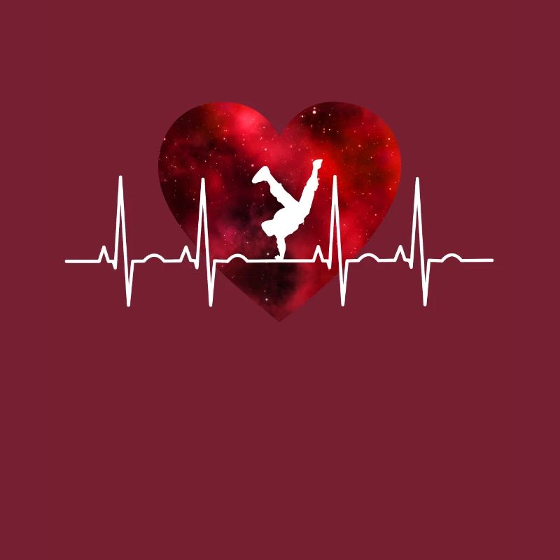 Battement de coeur de danse de breakdance