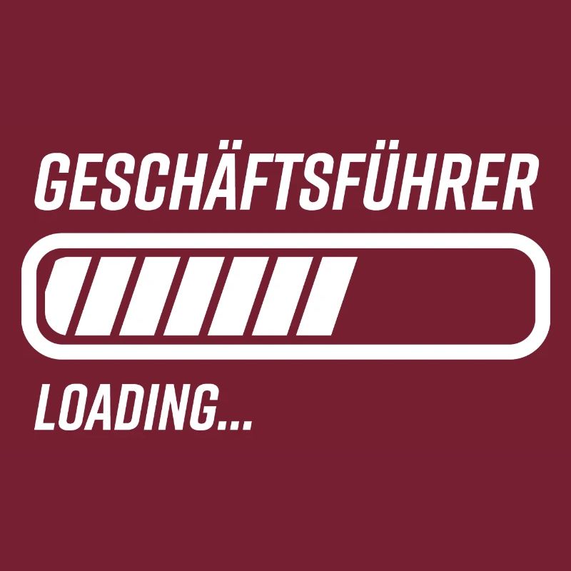 Geschäftsführer Loading Ladebalken