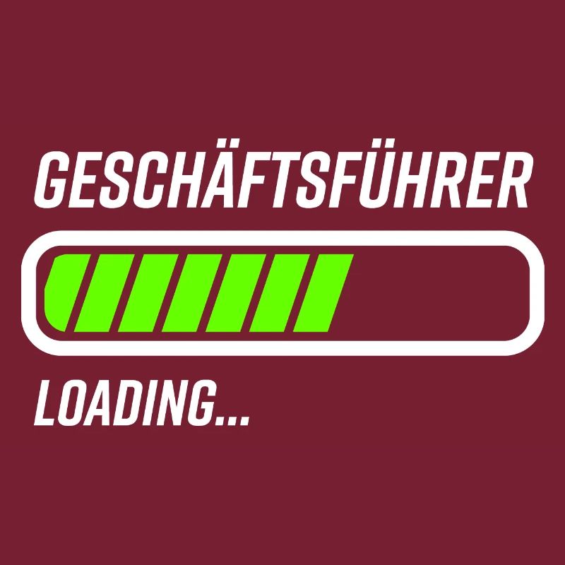 Geschäftsführer Loading Ladebalken