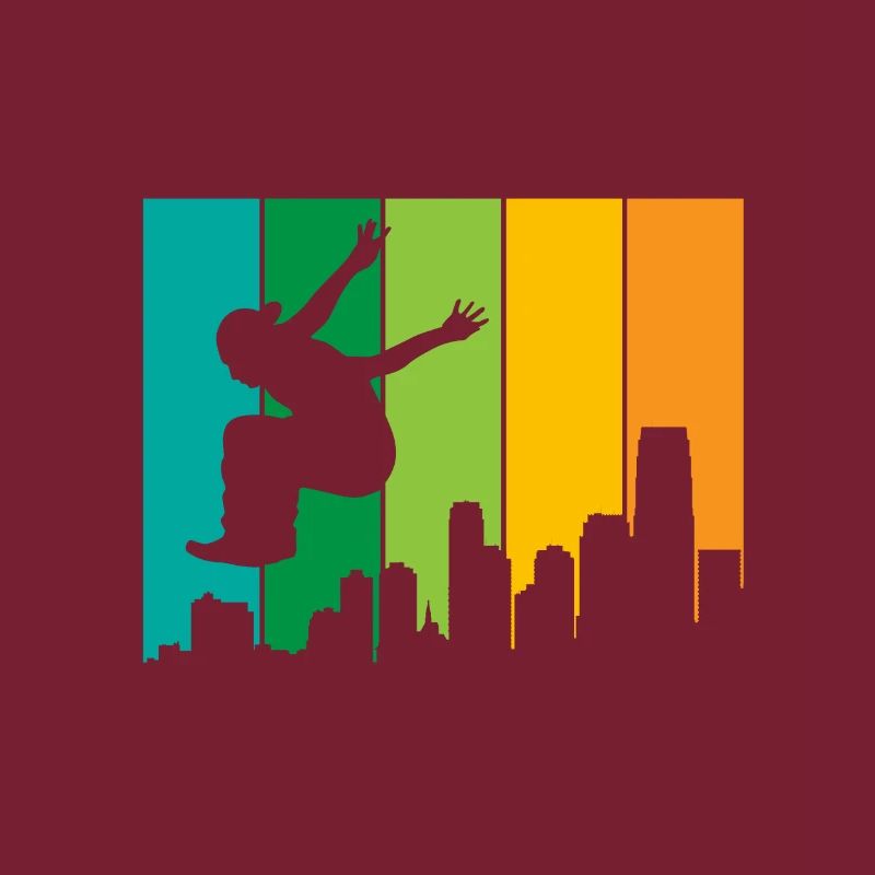 Parkour Traceur Freerunning Obstacle Course Gift