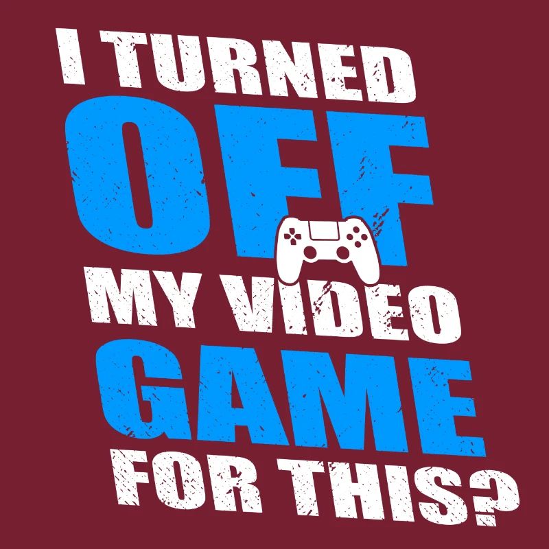 I TURNE OFF MY VIDEO GAME FOR THIS