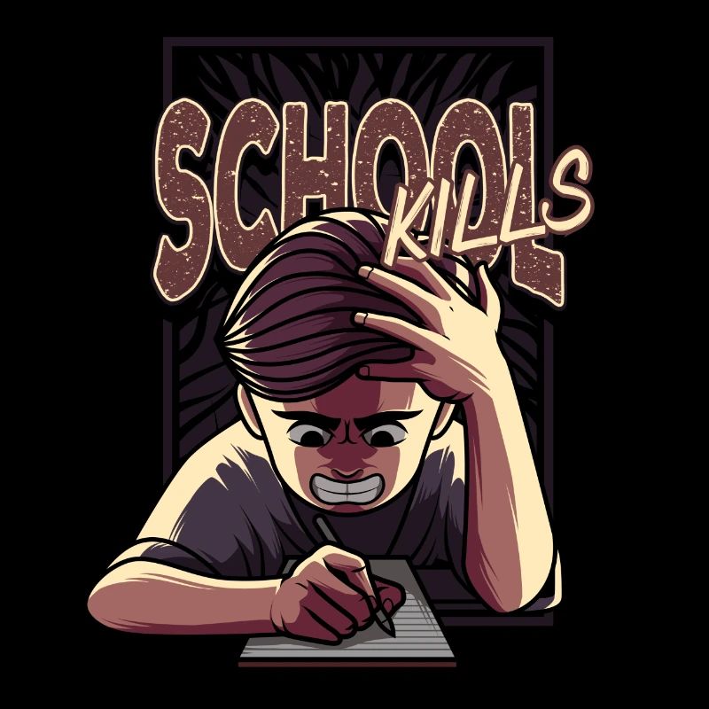 Student School Kills and Annoys Funny Gift