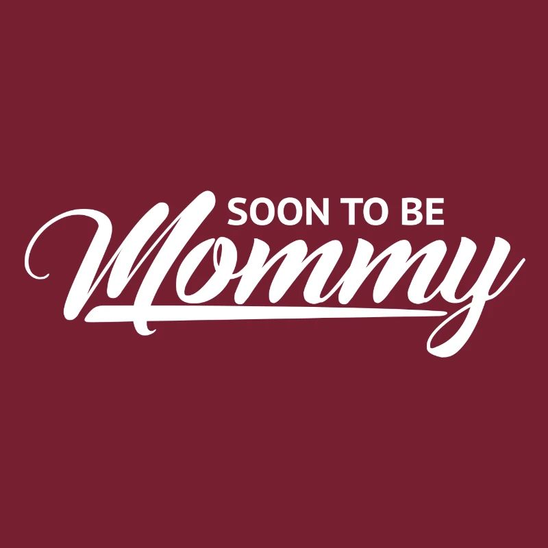 Schwangerschaft bald Mutter Weiß Cooles Geschenk