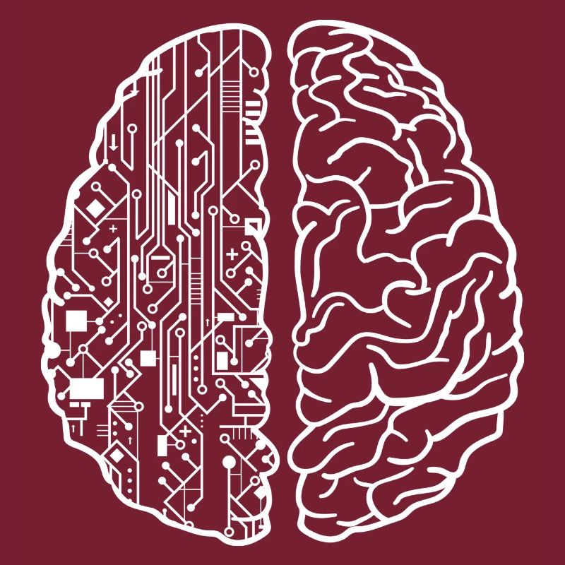 Programmierer Entwickler - Code Nerd Geek Hirn