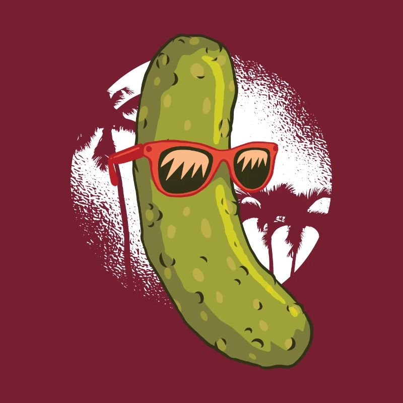 Concombre au paradis - design d'été