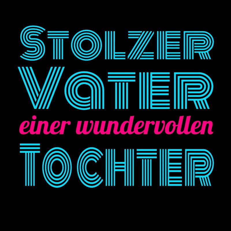 Stolzer Vater einer wundervollen Tochter