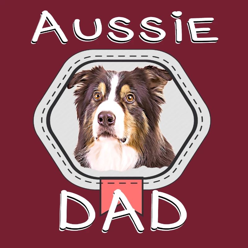 Australian Shepherds Aussie Hunde Papa
