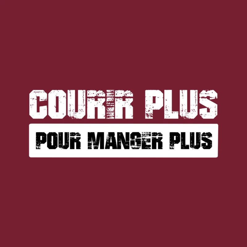 Courir plus pour manger plus