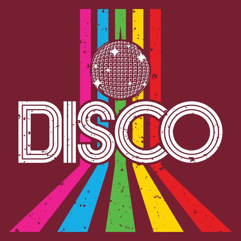 Disco 80’s Party Retro 80er Discokugel Geschenk