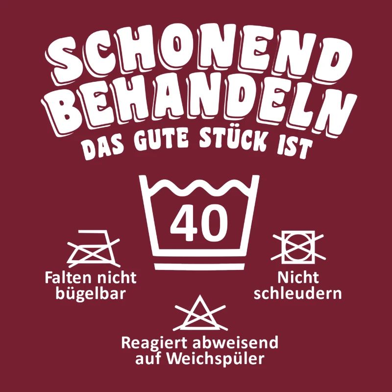 Schonend Behandeln Vierzig Geschenk 40. Geburtstag