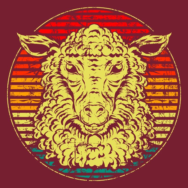 Sheep retro