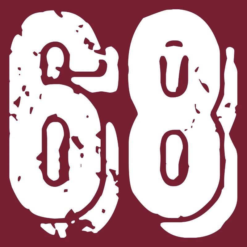 Maillot à 68 numéros