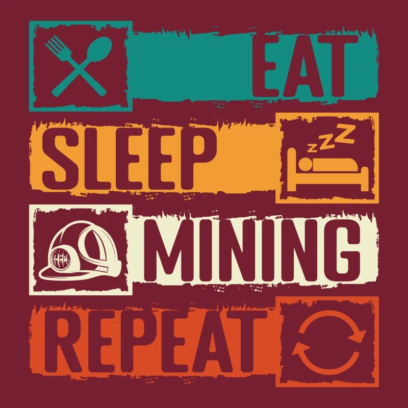 Miner Puits des mineurs souterrains