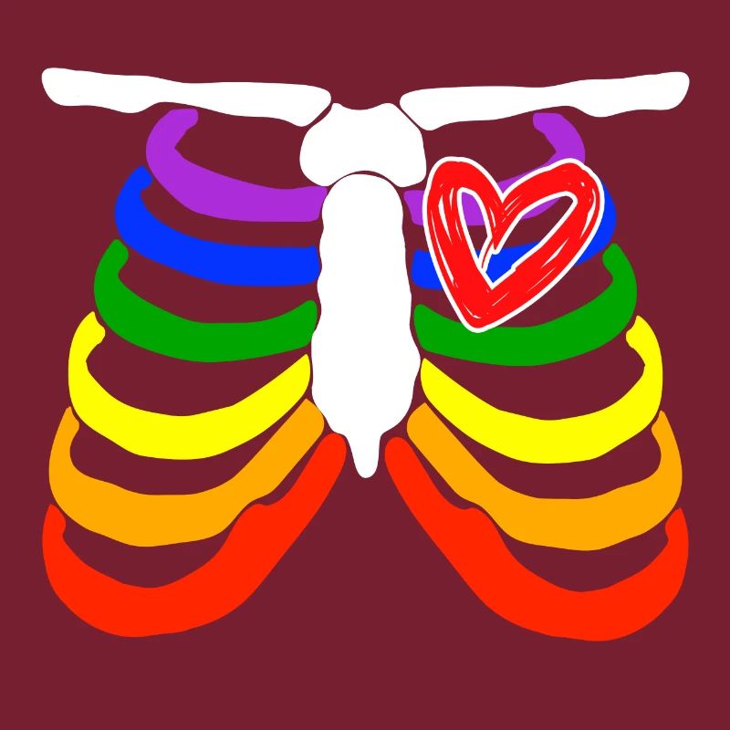 Bunter RegenbogenFlaggenGay PrideTShirt Entwurfs