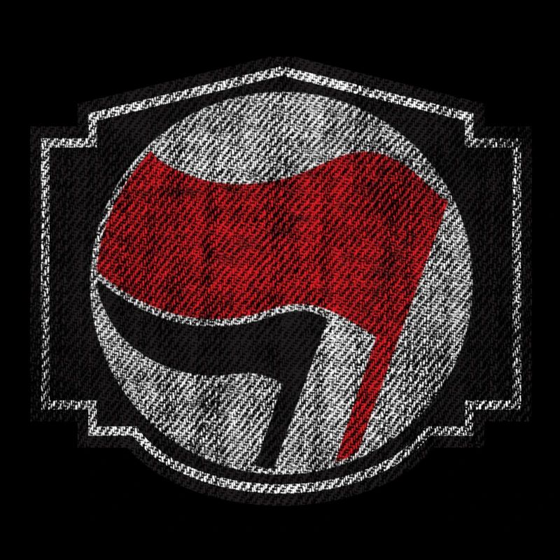 DRAPEAUX DE L'ACTION ANTIFASCHISTE ANTIFASCHISTE