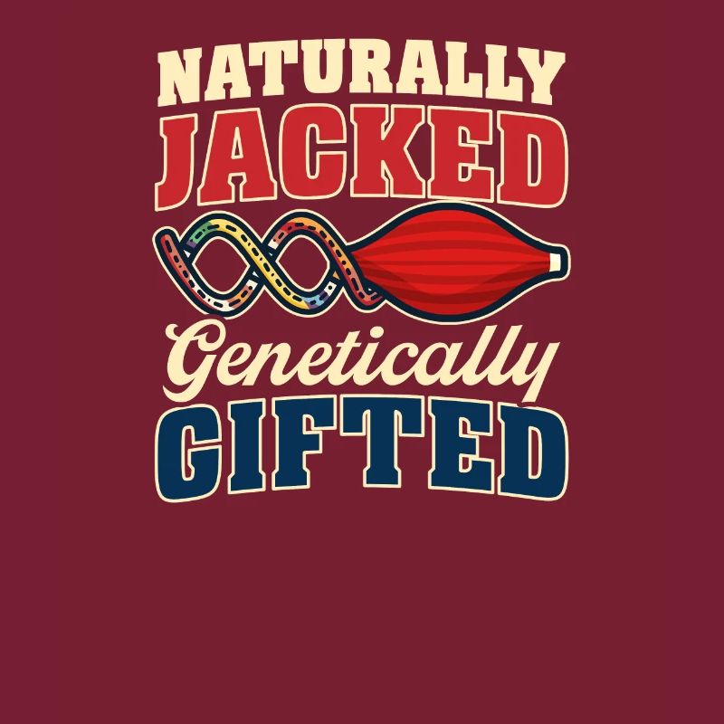 Schicker Bodybuilder Genetisch Begabt