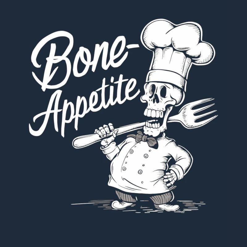 Bone Appetite Skeleton Chef