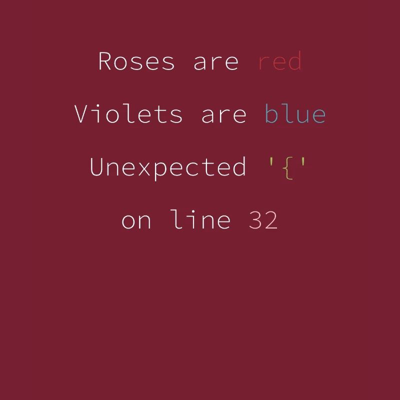 Funny Fehlercode Software Entwickler