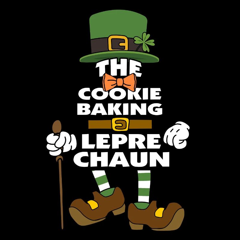 Le lutin cuisant des biscuits Saint-Patrick