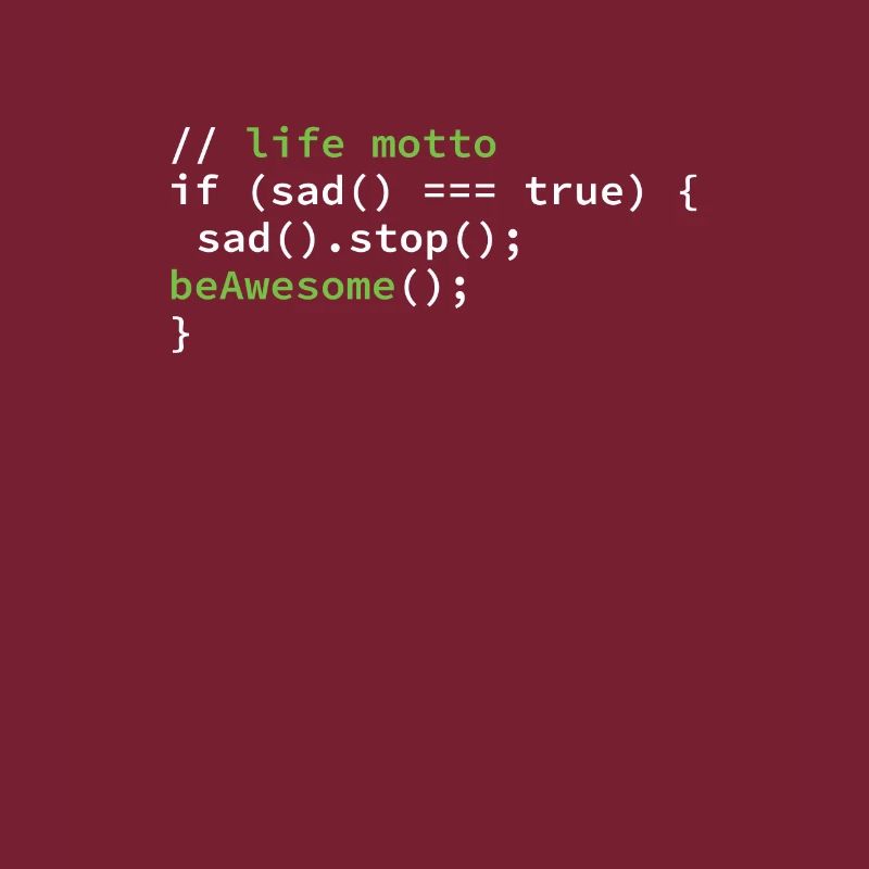 Coder Coding Lebensmotto Programmierer