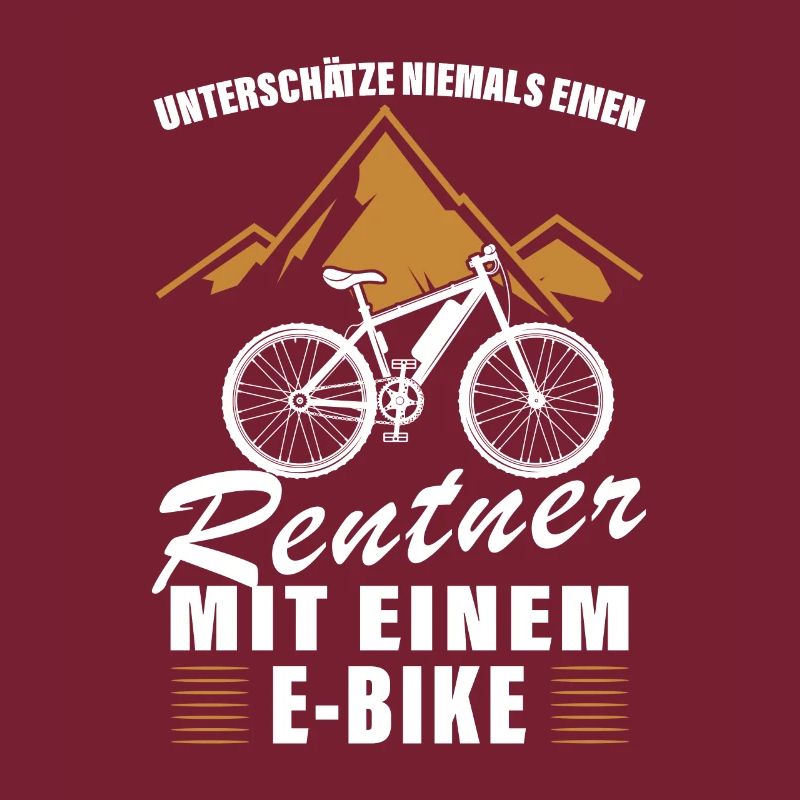 Unterschätze niemals einen Rentner mit einem EBike