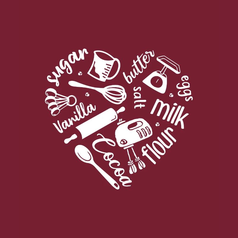 Baker heart cake bake master baker confectioner