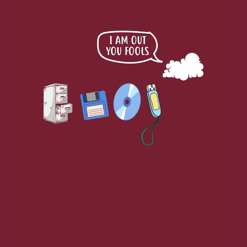 I Am Out You Fools Funny Data Storage Evolution