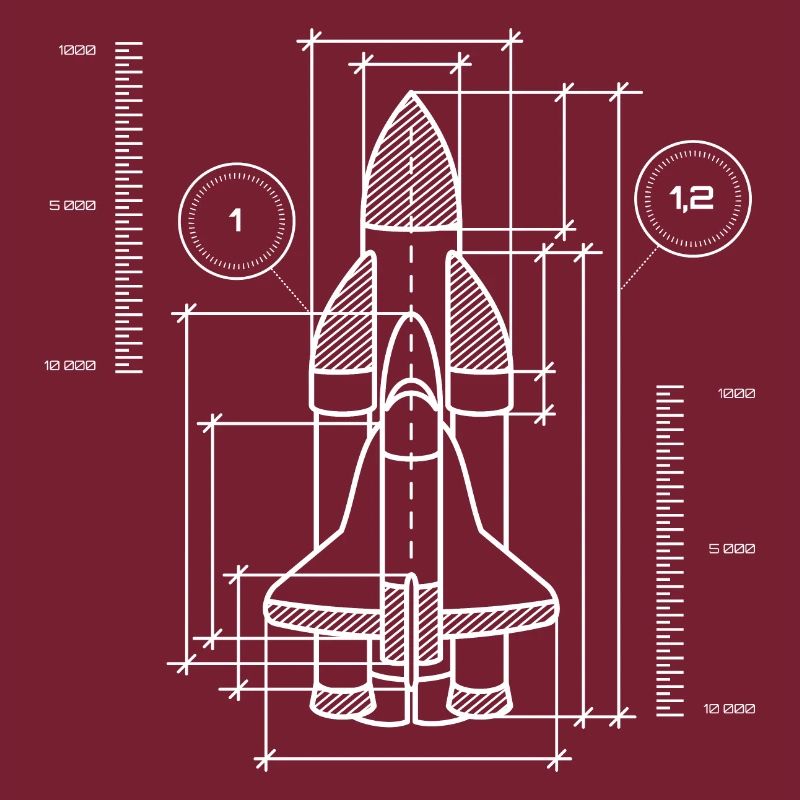 Plan du vaisseau spatial | Galaxy Space Spaceflight