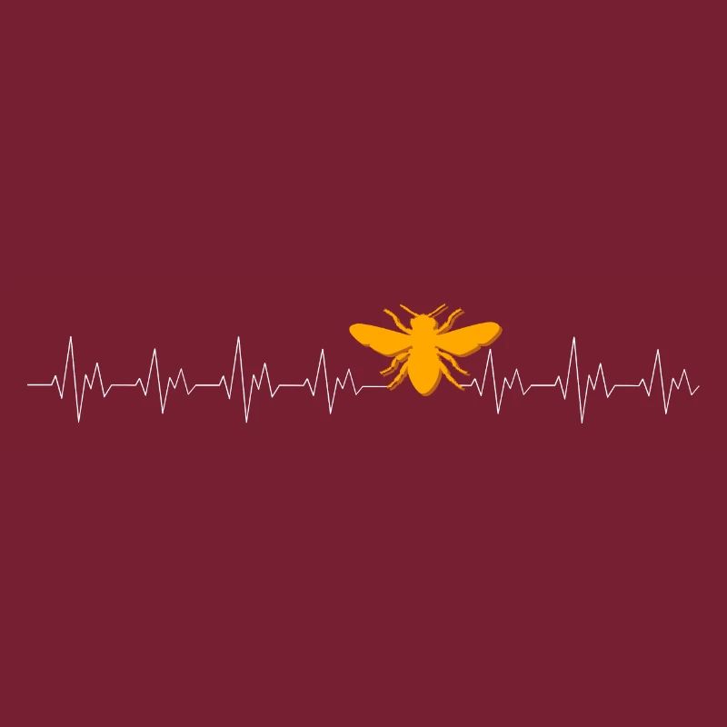 Heartbeat beekeeper gift beekeeping beekeeper