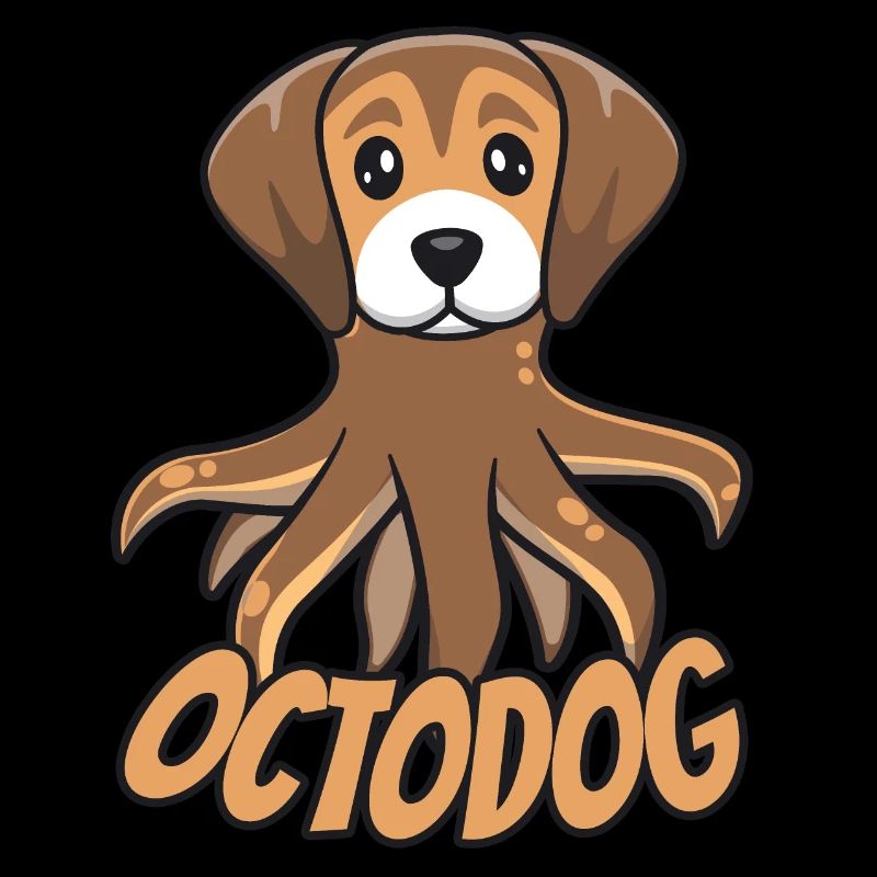 Octodog Octopus Hund Süß Haustier